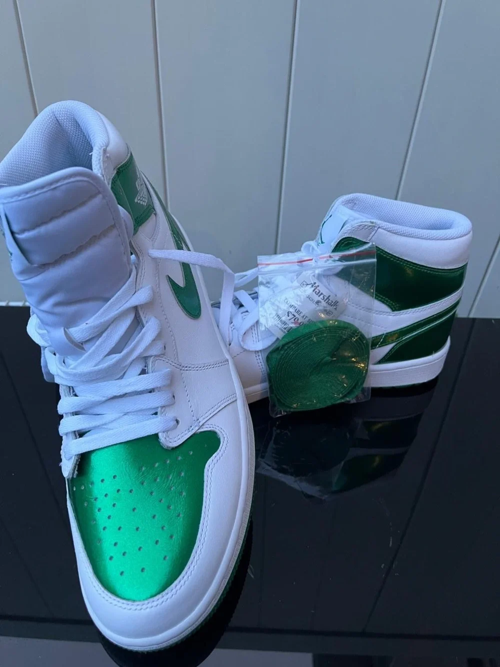 Air Jordan 1 High Golf Metallic Green Size 12 Men's Shoes NIB